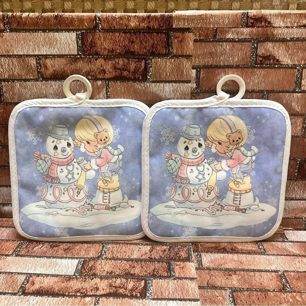 Precious Moments set of 2 Pot holders